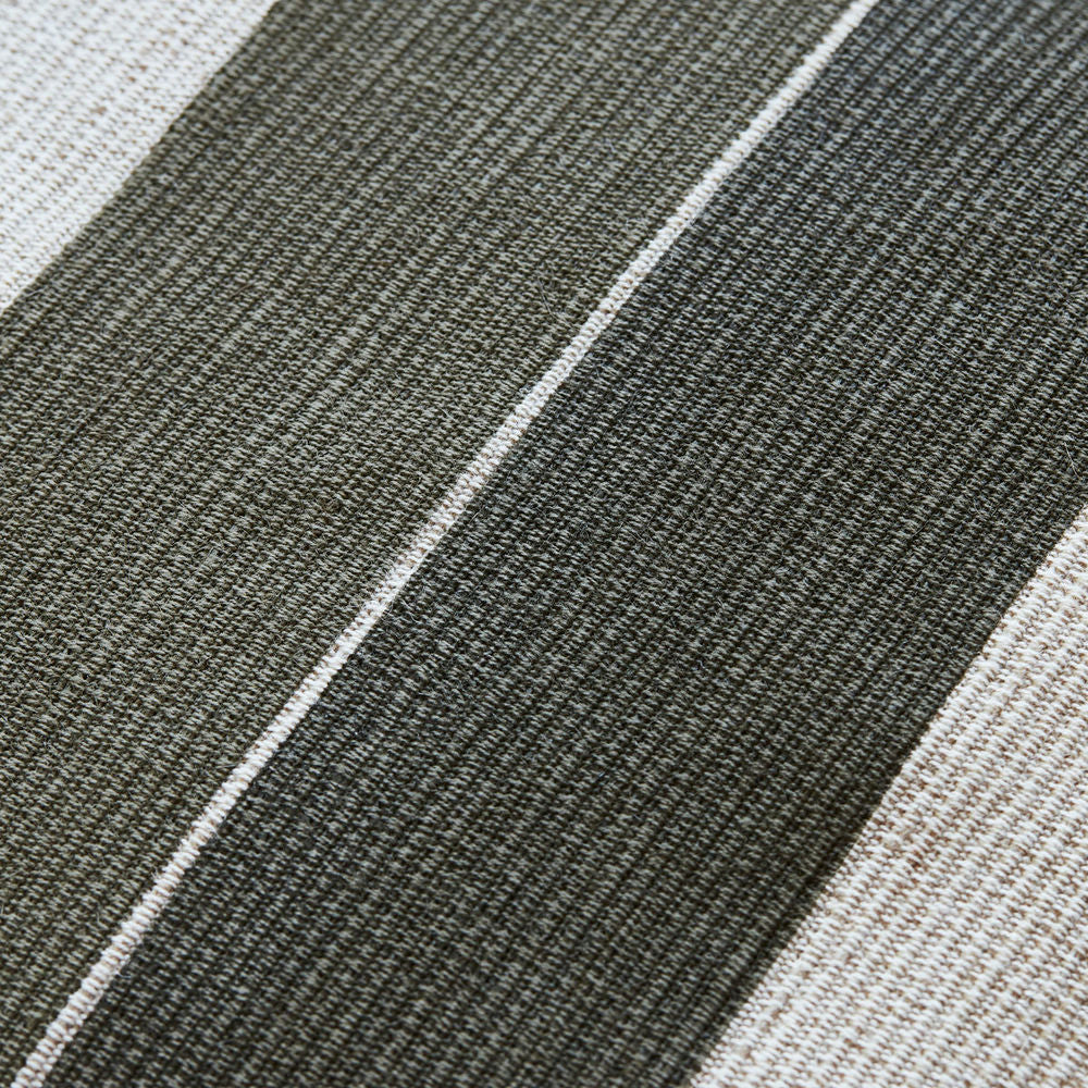 Housse de coussin House Doctor, Canva & Pete B, vert/sable