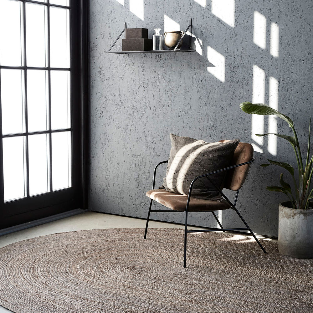 Estantería House Doctor con colgante de hierro, Lemmy, Negro