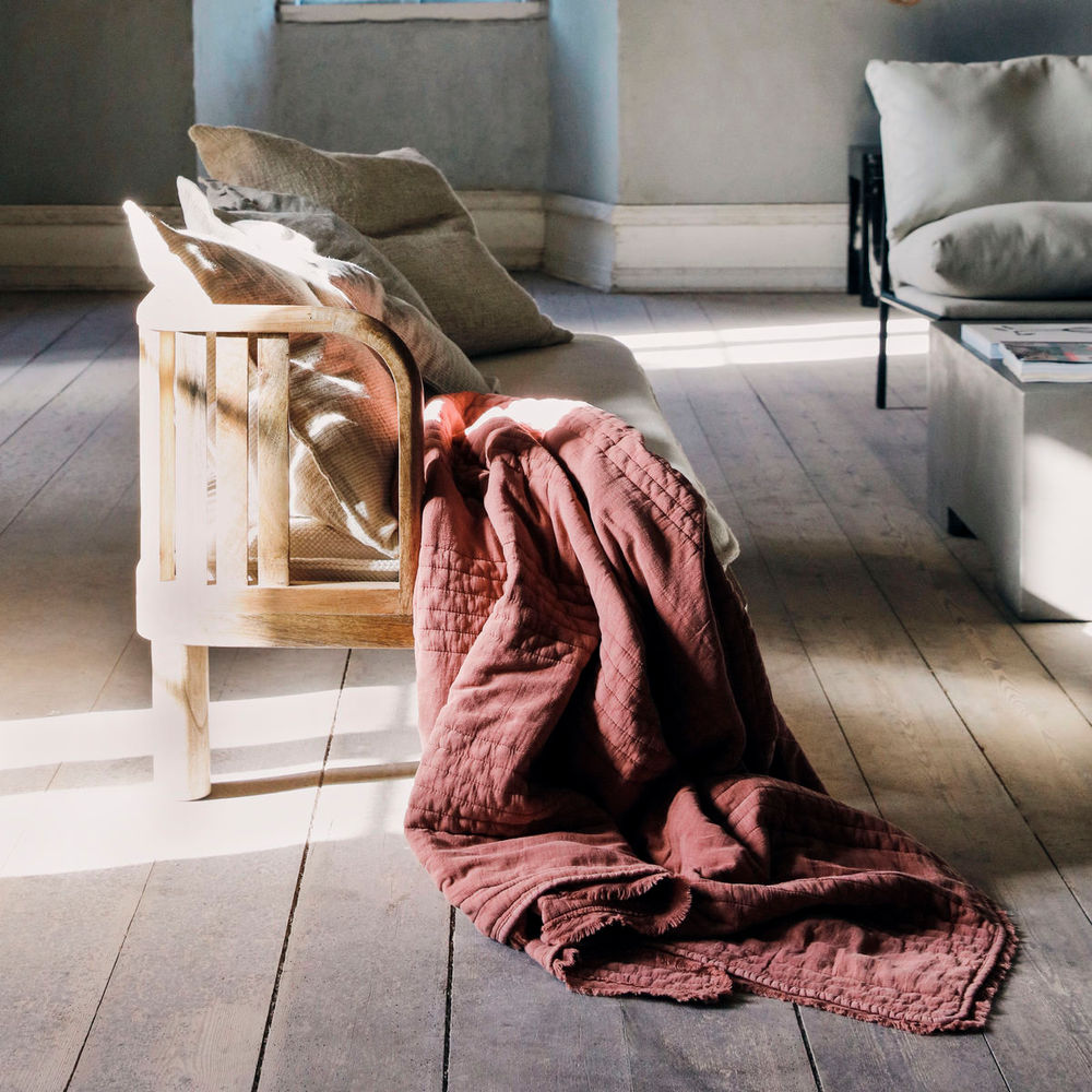 Hausarzt Quilt, Rüsche, Staubige Beere