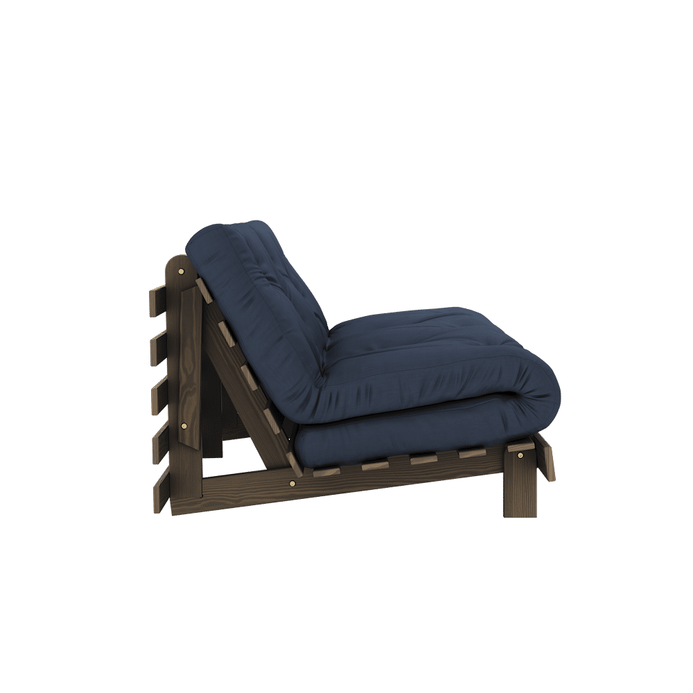 Karup Design ROOTS CAROB BROWN 160X200 W. COLCHÓN SUECIA NAVY