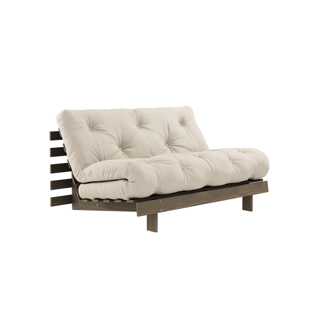Karup Design ROOTS CAROB BROWN 140X200 W. COLCHÓN SUECIA BEIGE