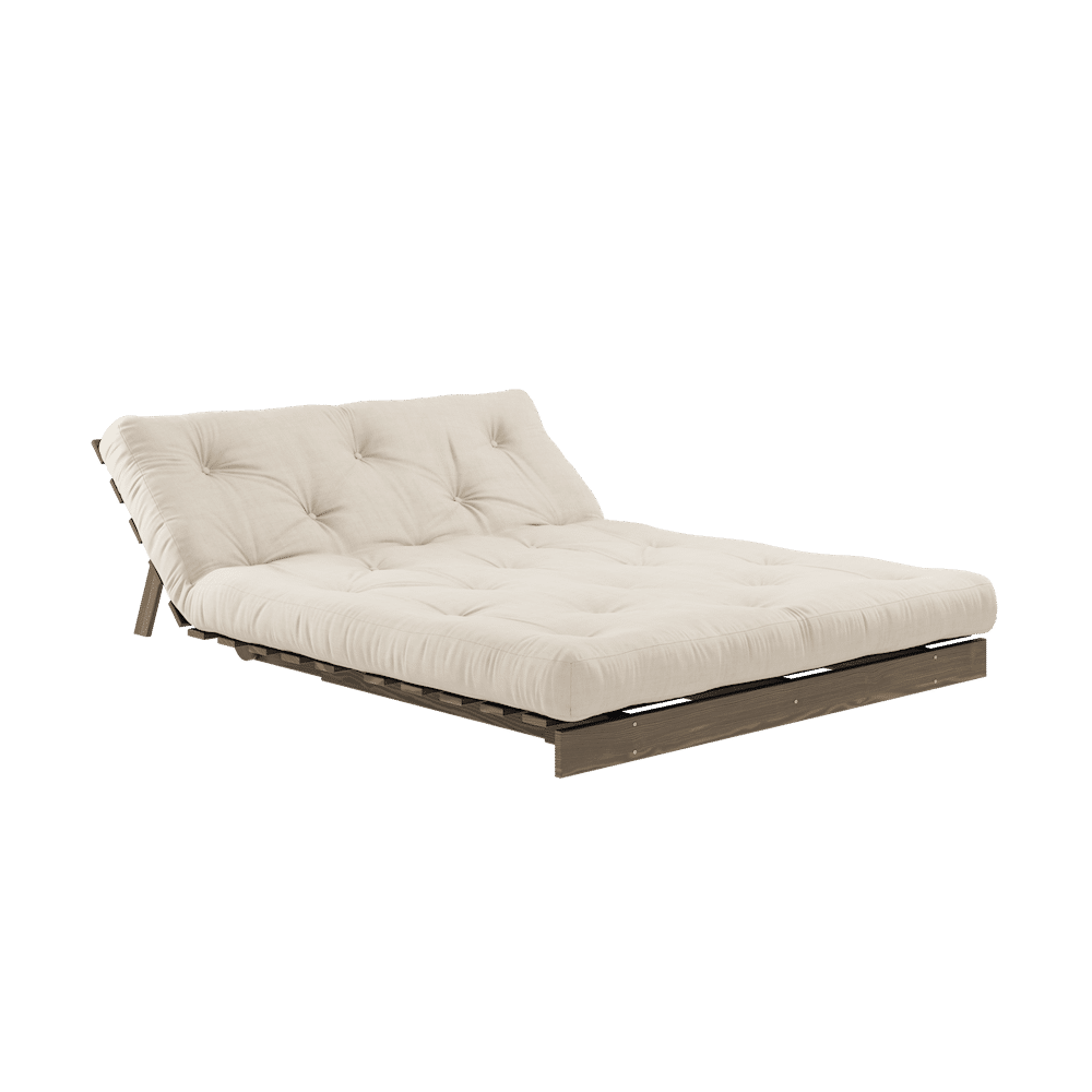 Karup Design ROOTS CAROB BROWN 140X200 W. COLCHÓN SUECIA BEIGE