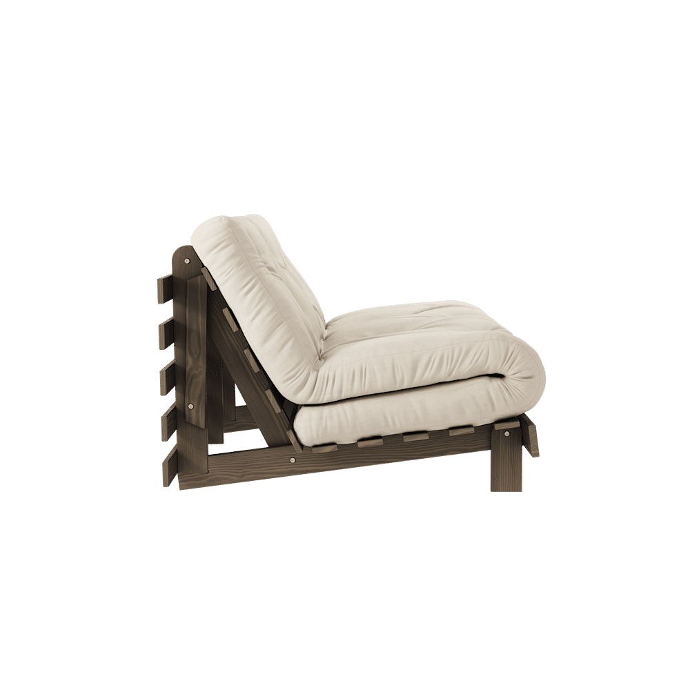 Karup Design ROOTS CAROB BROWN 140X200 W. COLCHÓN SUECIA BEIGE