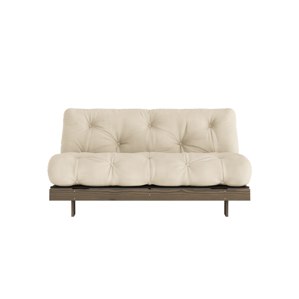 Karup Design ROOTS CAROB BROWN 160X200 W. COLCHÓN SUECIA BEIGE