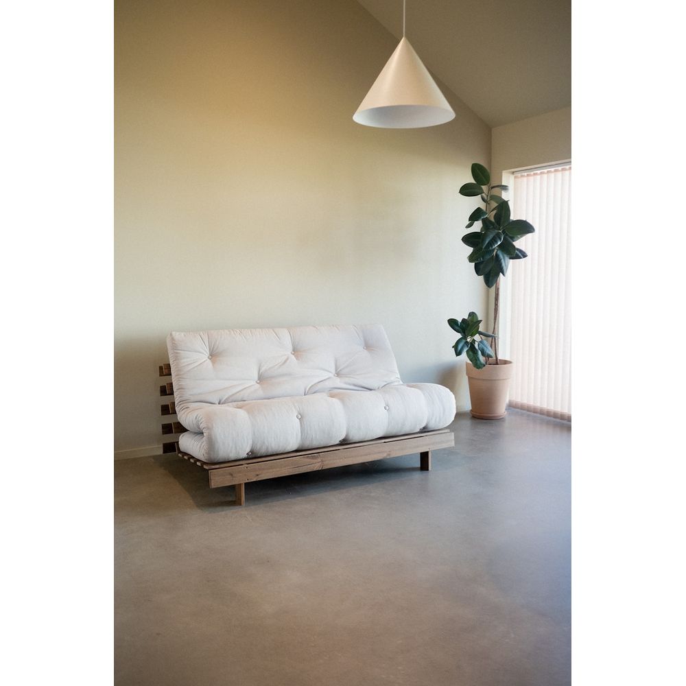Karup Design ROOTS CAROB BROWN 160X200 W. COLCHÓN SUECIA BEIGE
