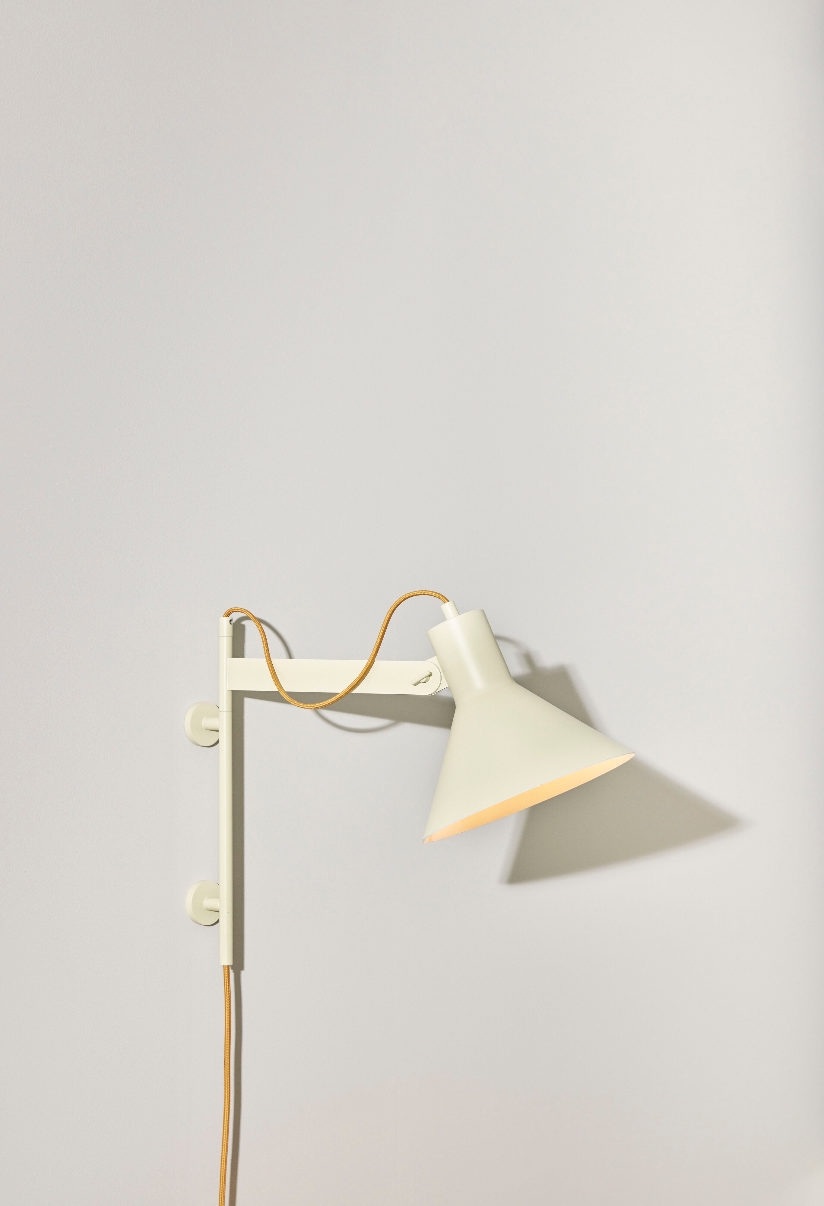 Hübsch Studio Wand leuchte Beige/Orange