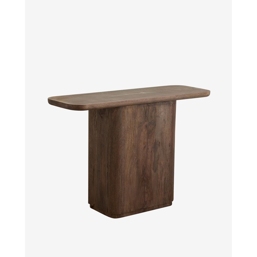 Nordal Mesa consola A/S TOKE-marrón oscuro