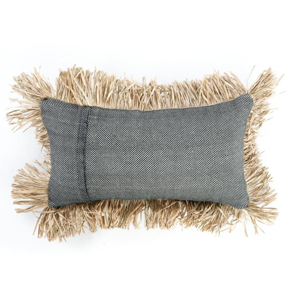 Housse de Coussin en Coton Bazar Bizar De Bonita - Noir Naturel - 30x50