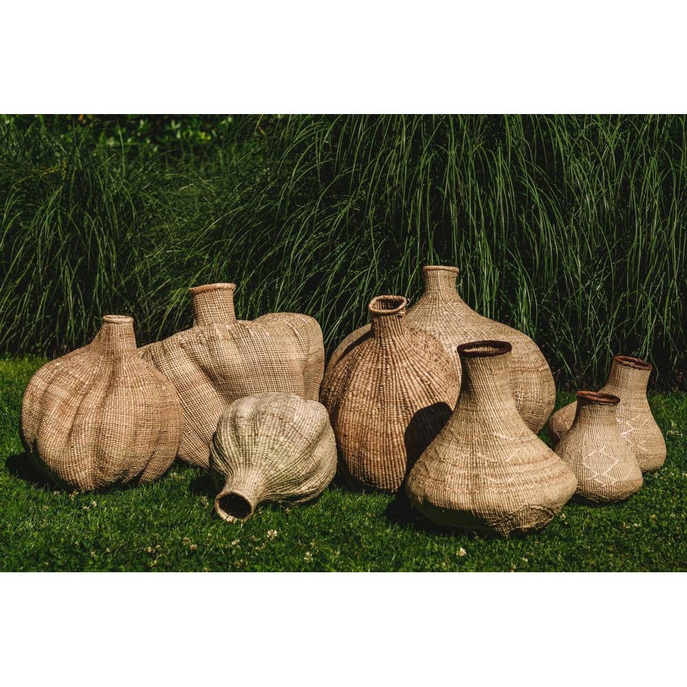 Bazar Bizar Der Knoblauch korb-Natürlich-50