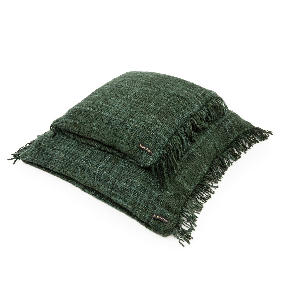Bazar Bizarre The Oh My Gee Kissen bezug-Wald Green-60x60