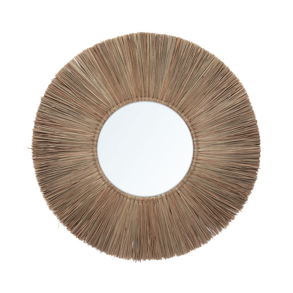 Bazar Bizar De Alang Alang Spiegel - Natuurlijk - M