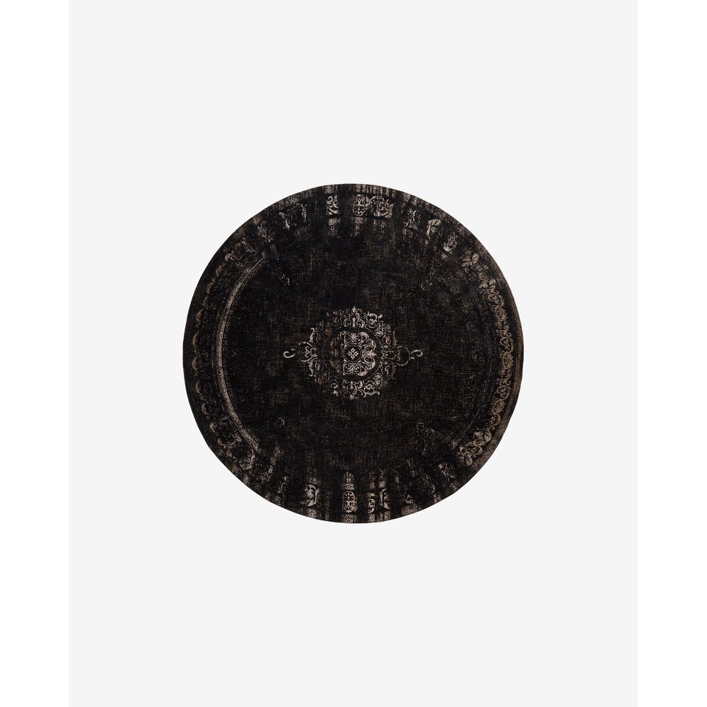 Nordal A/S GRAND tapis tissé, gris foncé/noir