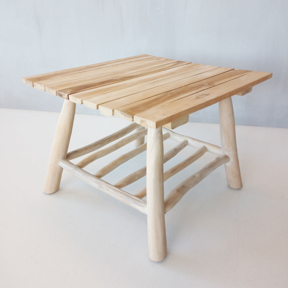 Bazar Bizar Table d'Appoint The Island - Naturel
