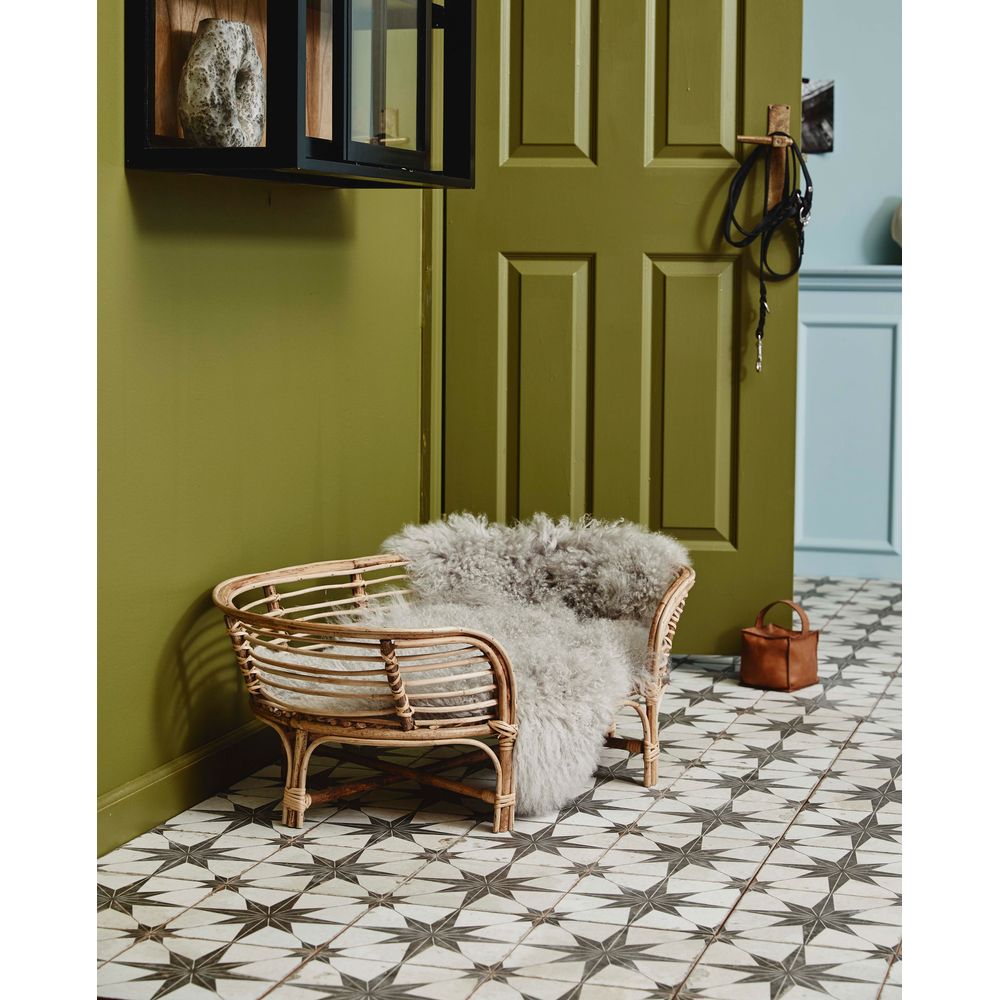 Nordal A/S IRIRI Cama para perros, Rattan/wven, natural