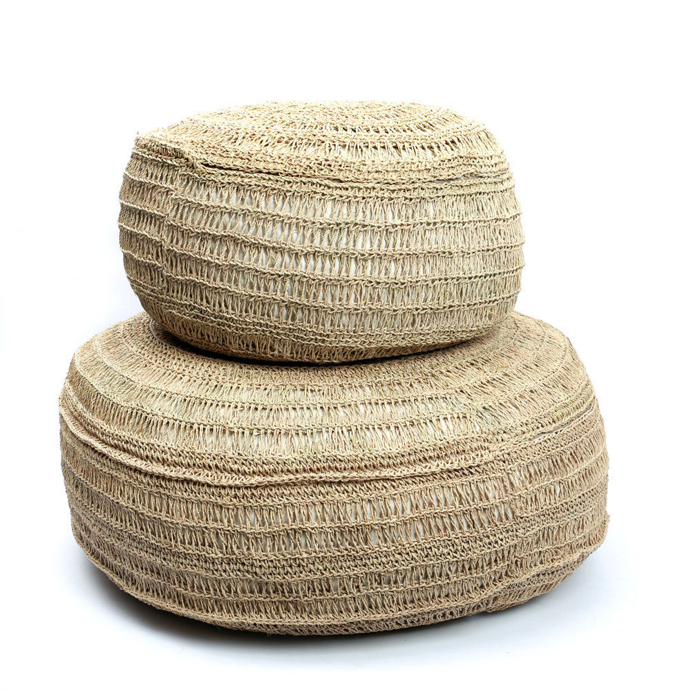 Bazar Bizarre Poof Seagrass-Autour-80