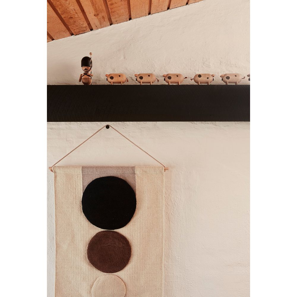 OYOY LIVING Maru Alfombra-Brown/Offwhite