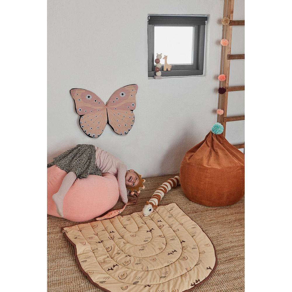 OYOY MINI bean bag-pana-coral