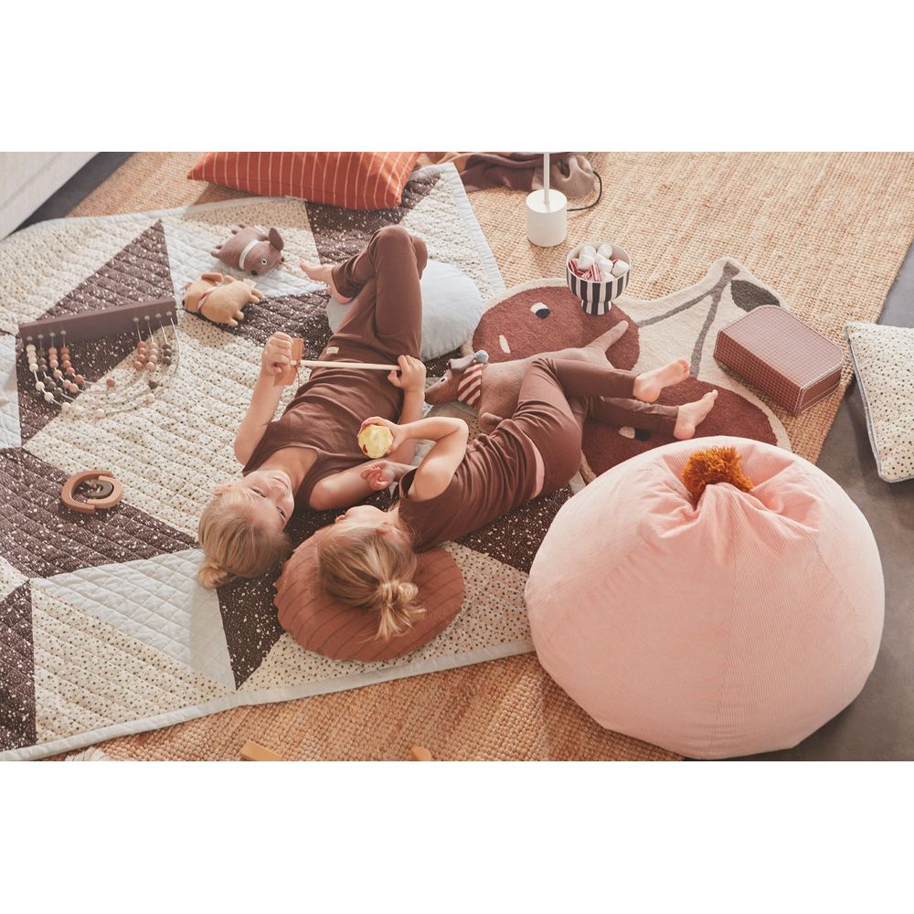 OYOY MINI bean bag-pana-coral
