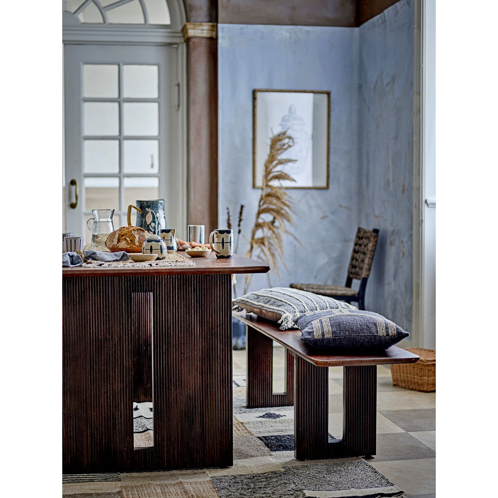 Kreative Sammlung Feriha Dose, Blau, Steinzeug