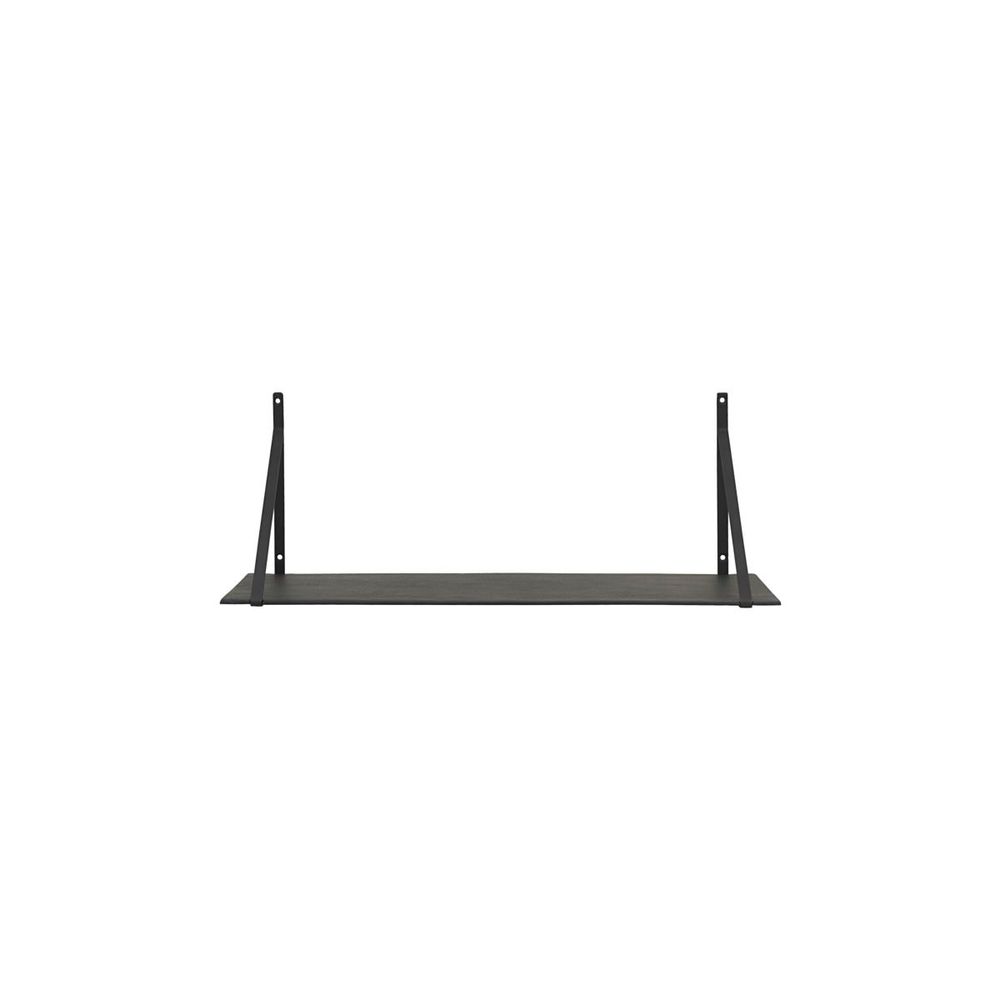 Estantería House Doctor con colgante de hierro, Lemmy, Negro