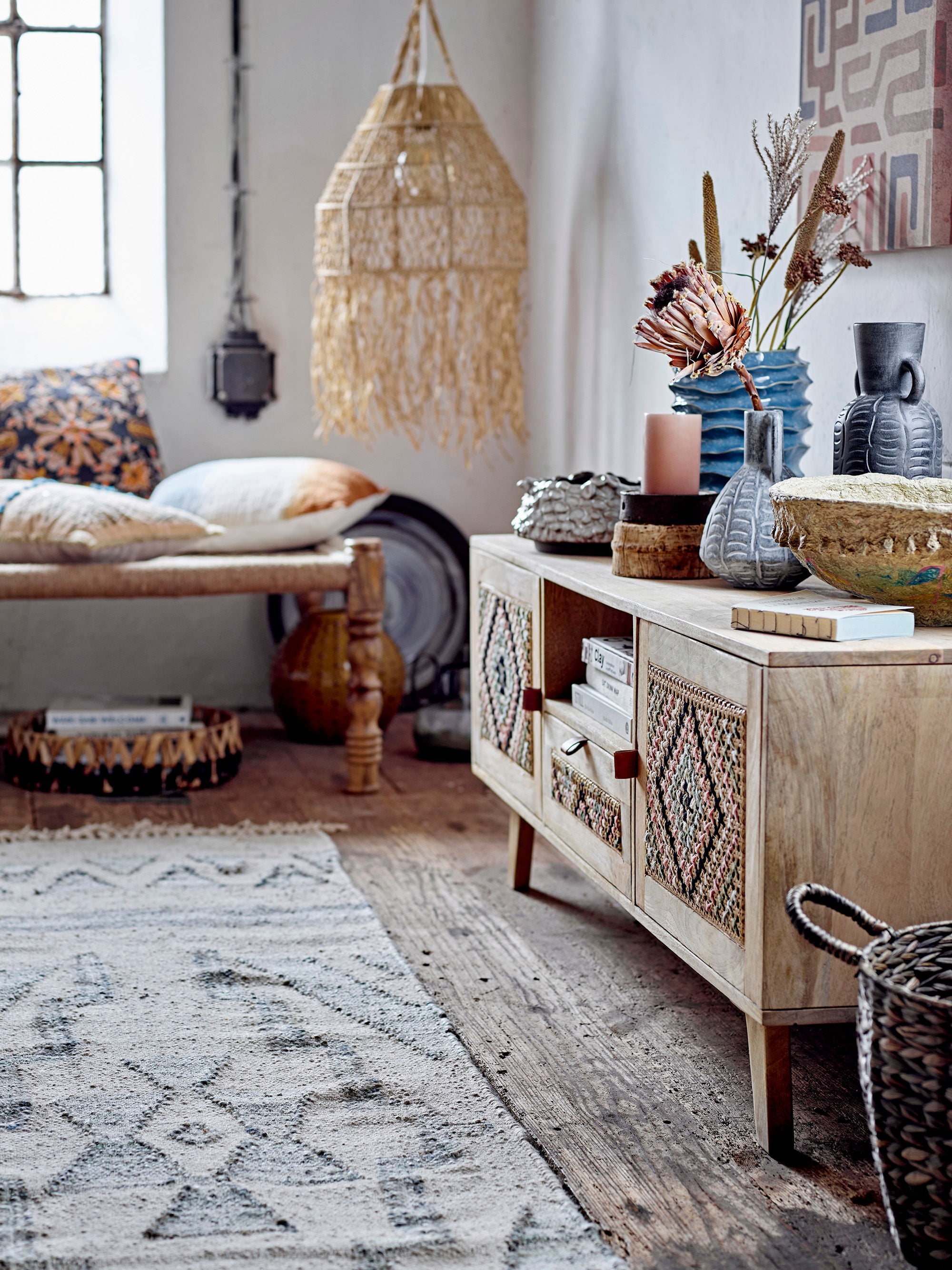 Creative Collection Échelle de Talulah, Nature, Papier Mâché