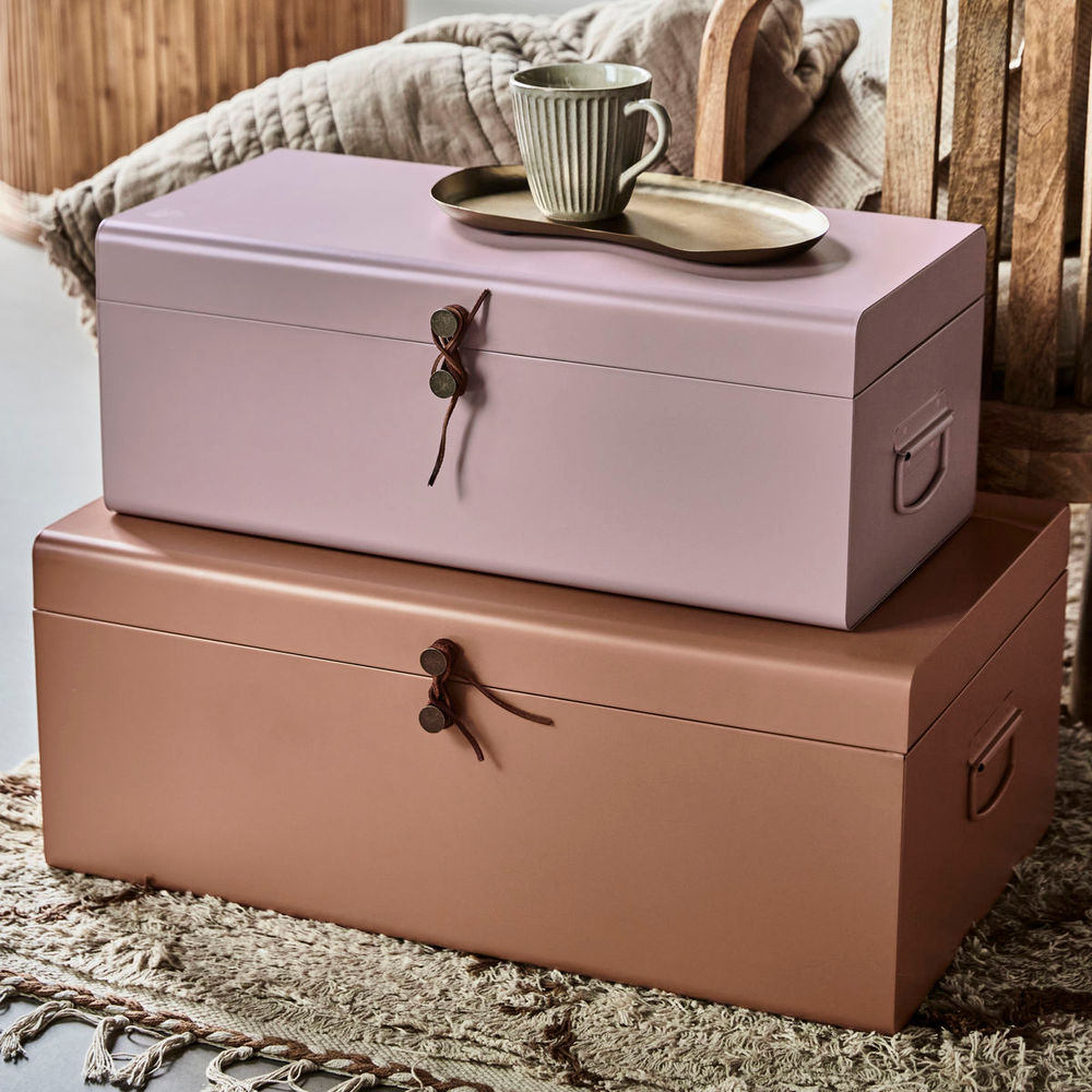 Almacenamiento médico de la casa, HDMetal, beige/rosa