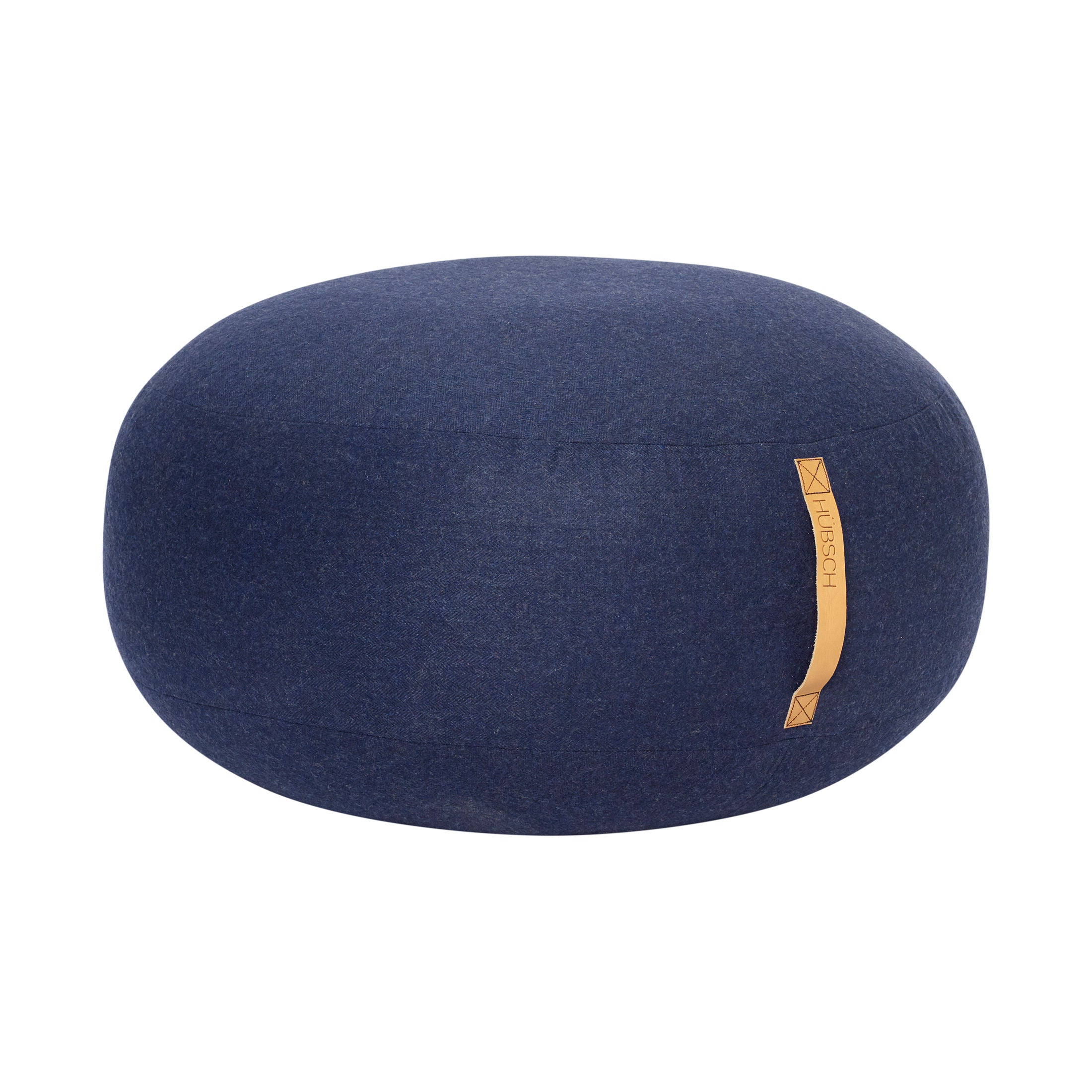 Hübsch Mochi Poef Ø70 Bleu