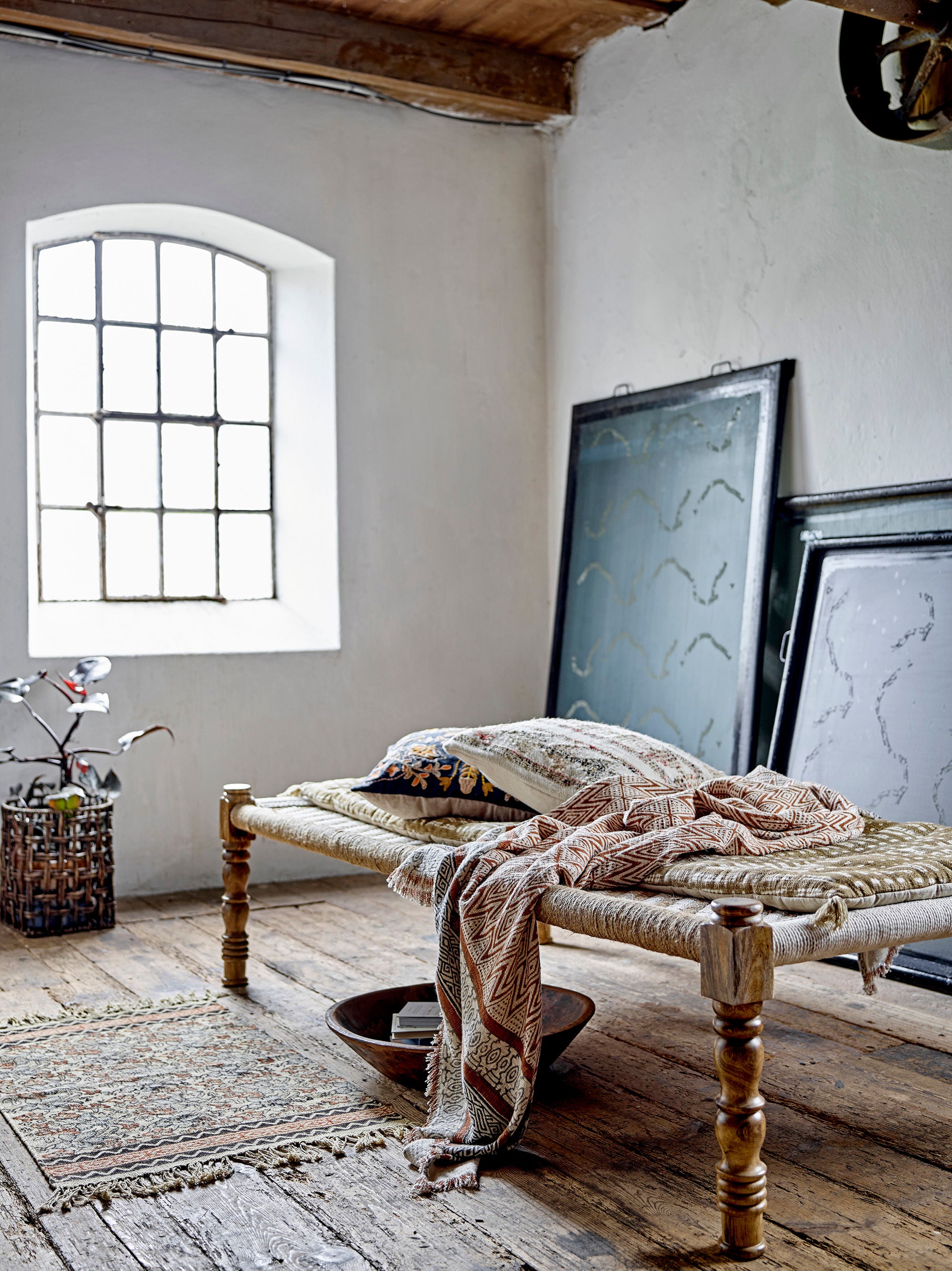 Collection créative Madigan Plaid, Marron, Coton