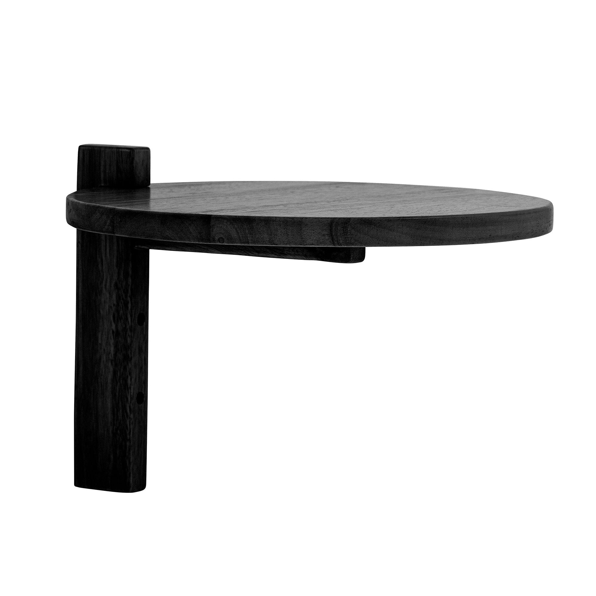 Bloomingville Estantería Manu, negro, madera de caucho