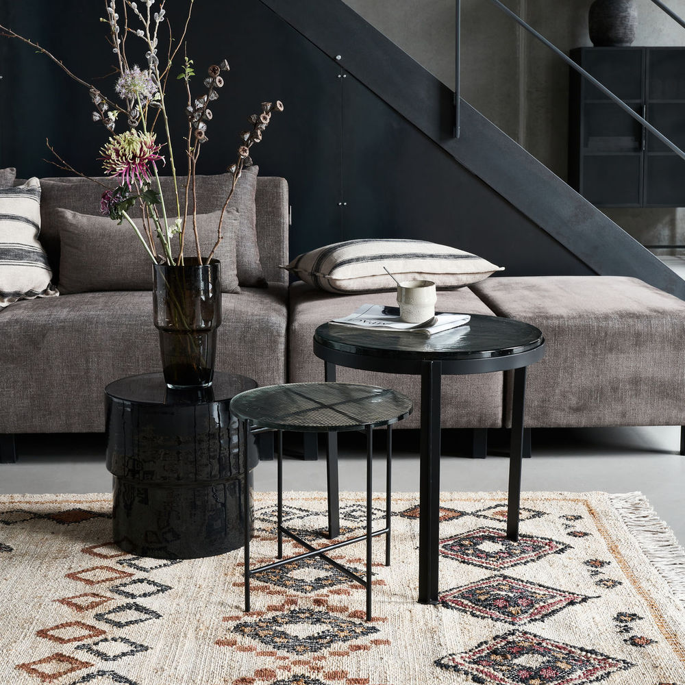 Hausarzt Beistell tisch, Gast, Zwart