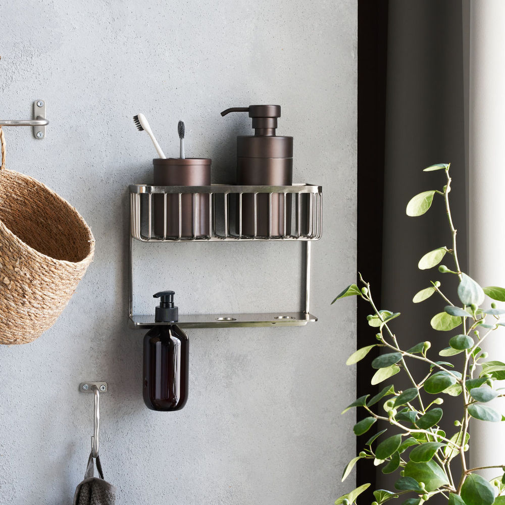 House Doctor Plank, Bath, Zilveren afwerking