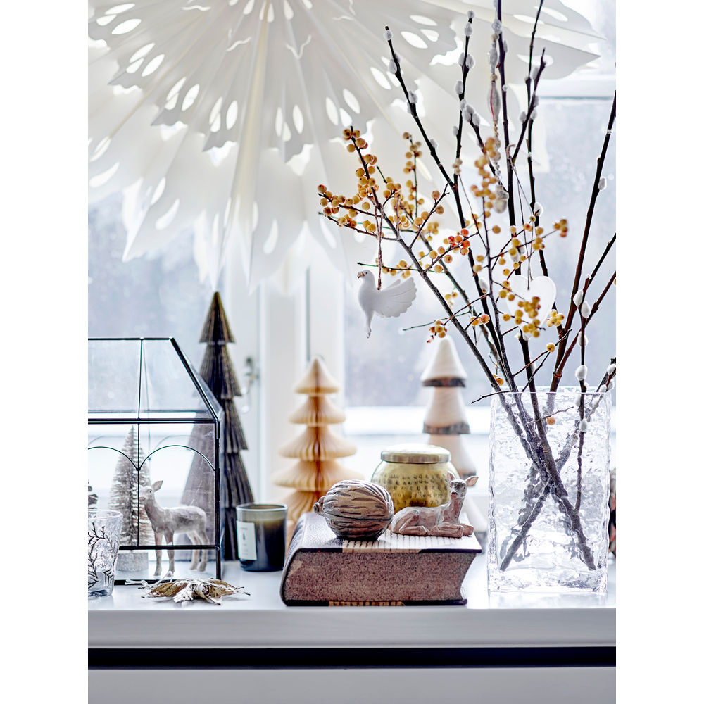 Bloomingville Milan Deco árbol, verde, papel