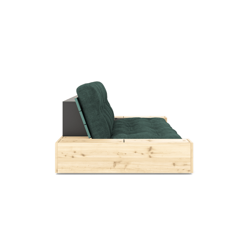 Karup Design BASE VERDE LACADO W. 2 LADOS BRILLANTE W. 5-BAJA COLCHÓN MEZCLADO ALGABAS