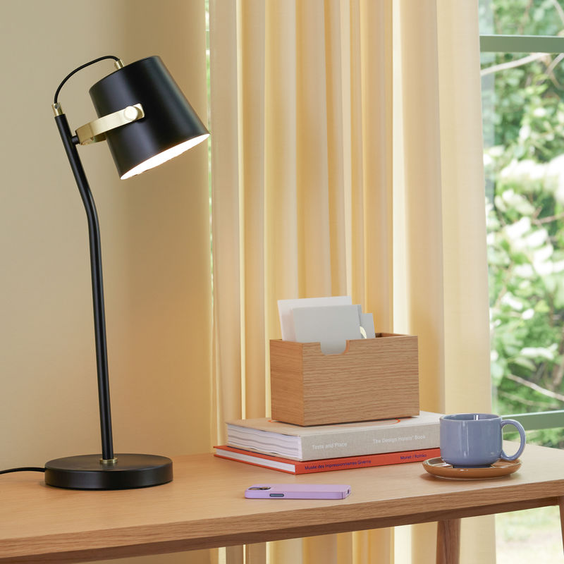 Hübsch Architect Lampe de bureau Noir