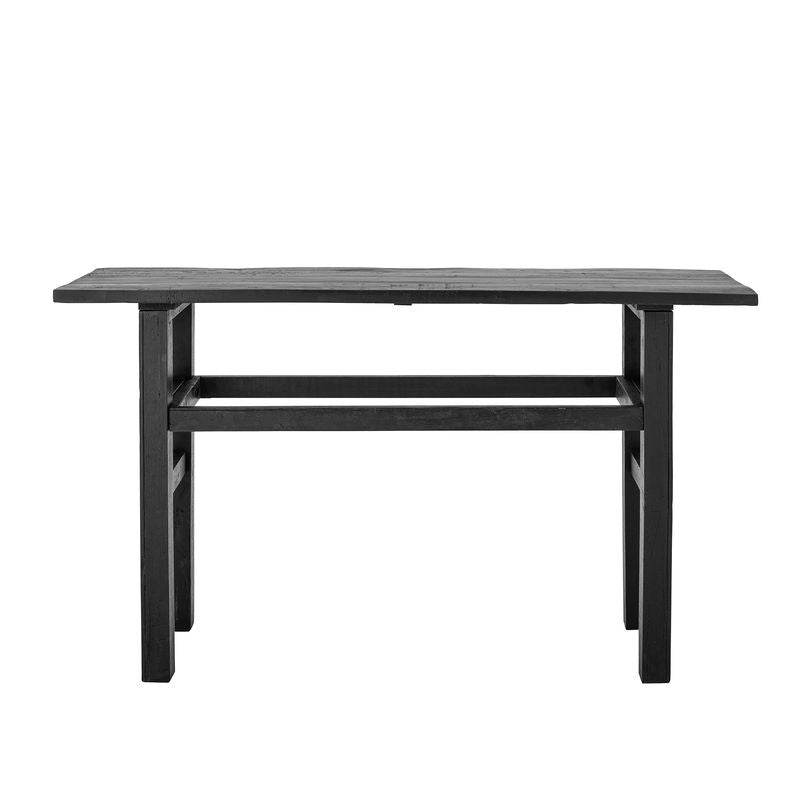 Bloomingville Riber Console Tafel, Zwart, Reclaimed Hout