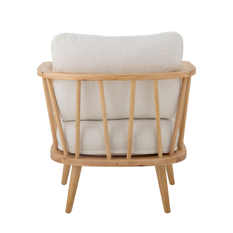 Fauteuil Millor de Creative Collection, Naturel, Bois