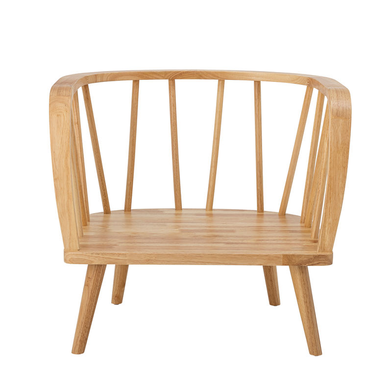 Fauteuil Millor de Creative Collection, Naturel, Bois