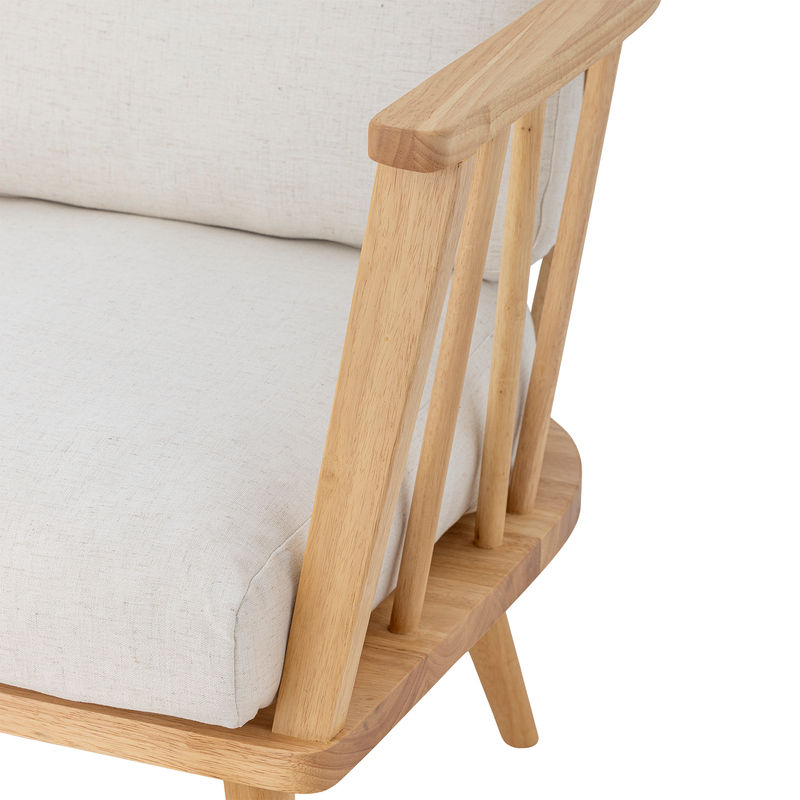 Fauteuil Millor de Creative Collection, Naturel, Bois