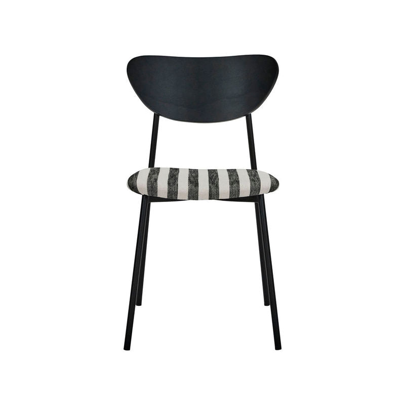 House Doctor Chairs, HDMust, Noir/Blanc cassé