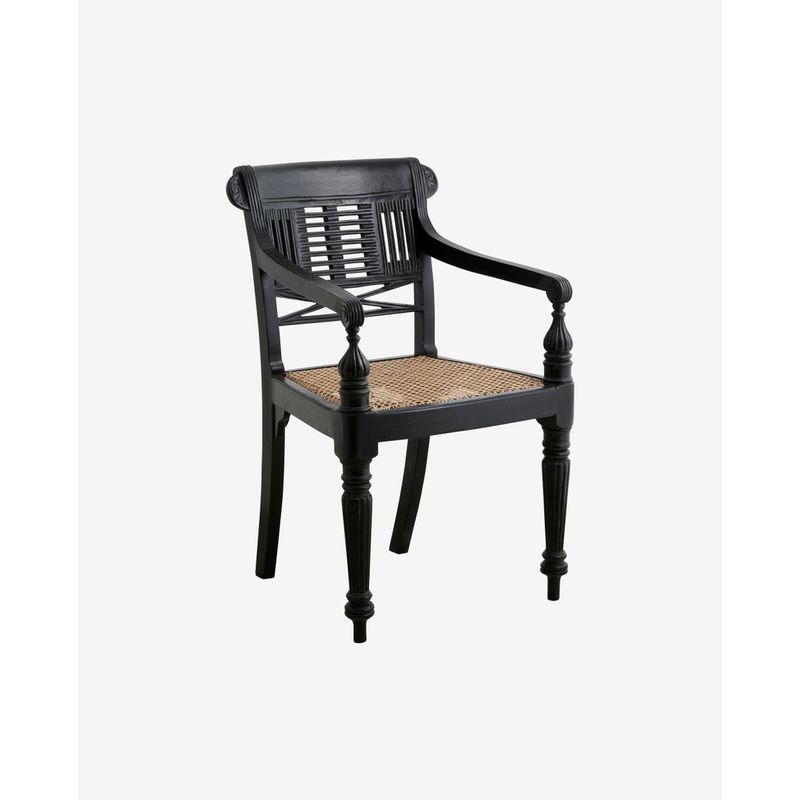 Nordal Silla de comedor A/S TAMBO-negro