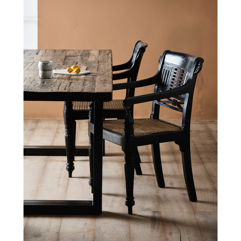 Nordal Silla de comedor A/S TAMBO-negro