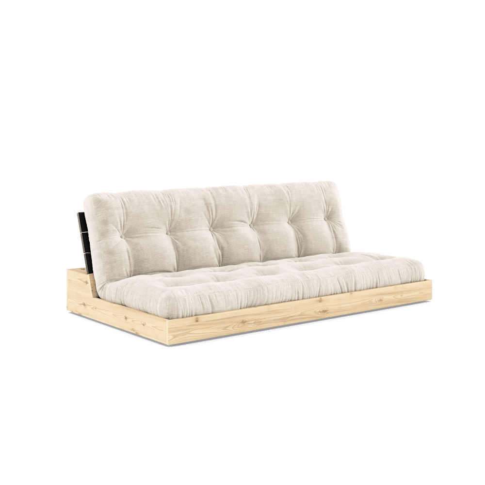 Design NOIR NUIT LAQUÉ W. MATELAS MIXTE 5 COUCHES IVOIRE