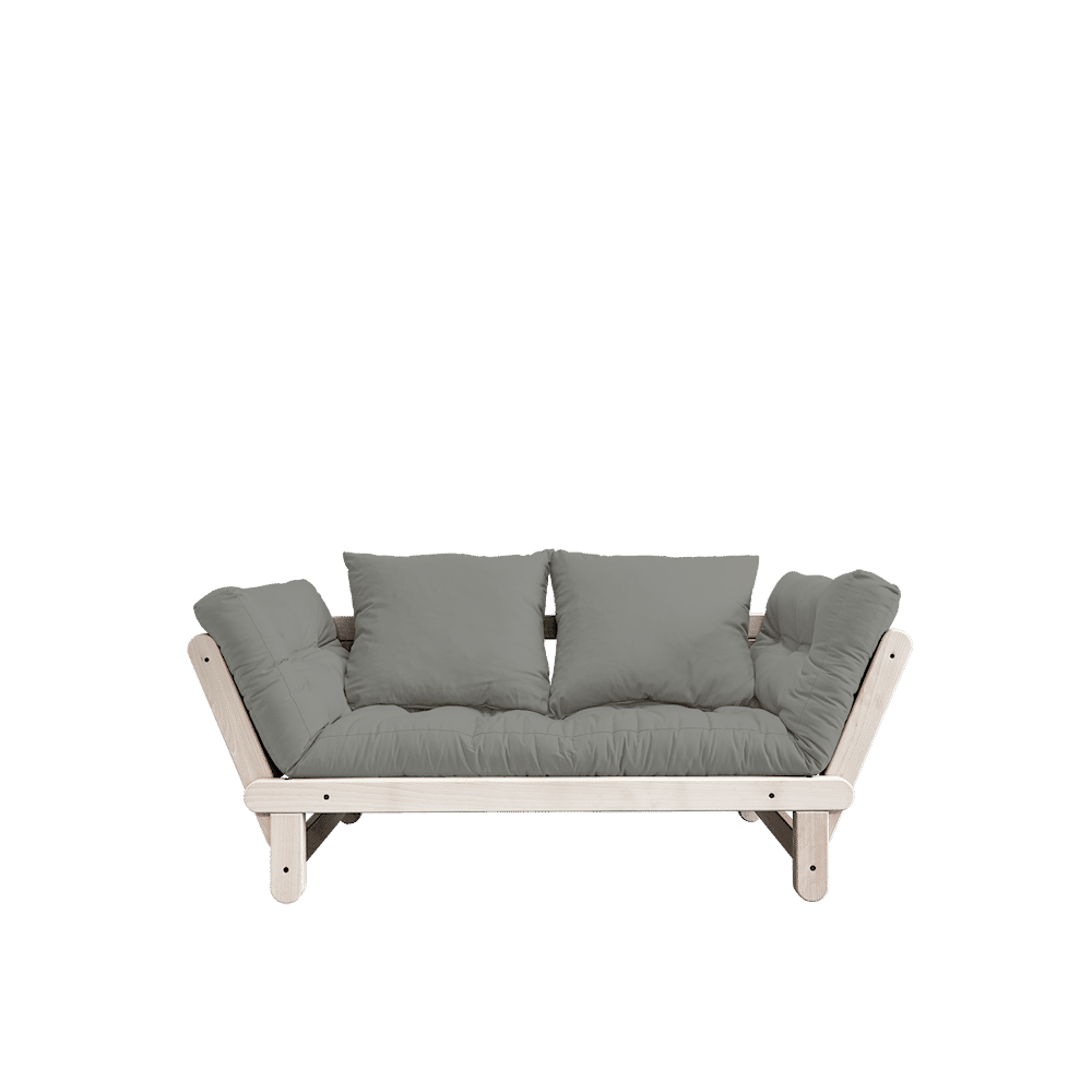 Design BEAT CLAIR LAQUÉ W. BEAT JEU DE MATELAS GRIS