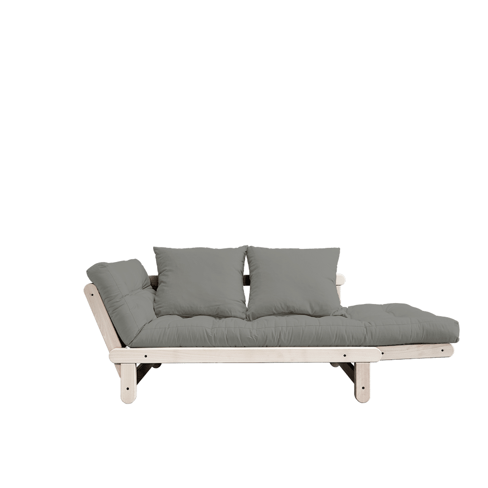 Design BEAT CLAIR LAQUÉ W. BEAT JEU DE MATELAS GRIS