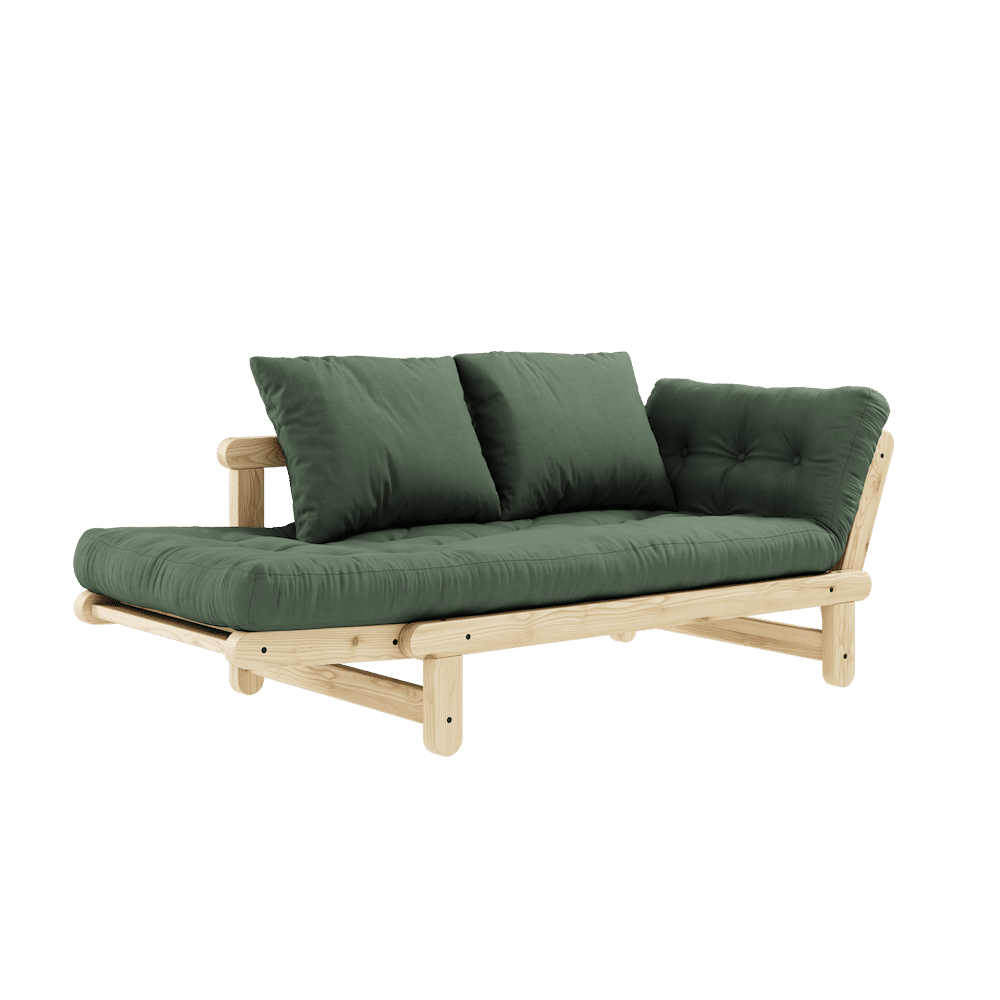 Design BEAT CLAIR LAQUÉ W. BEAT MATELAS SET OLIVE GREENS