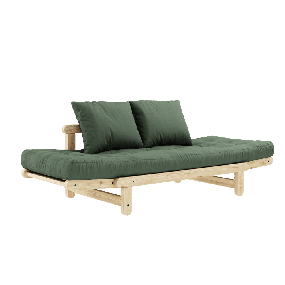 Design BEAT CLAIR LAQUÉ W. BEAT MATELAS SET OLIVE GREENS