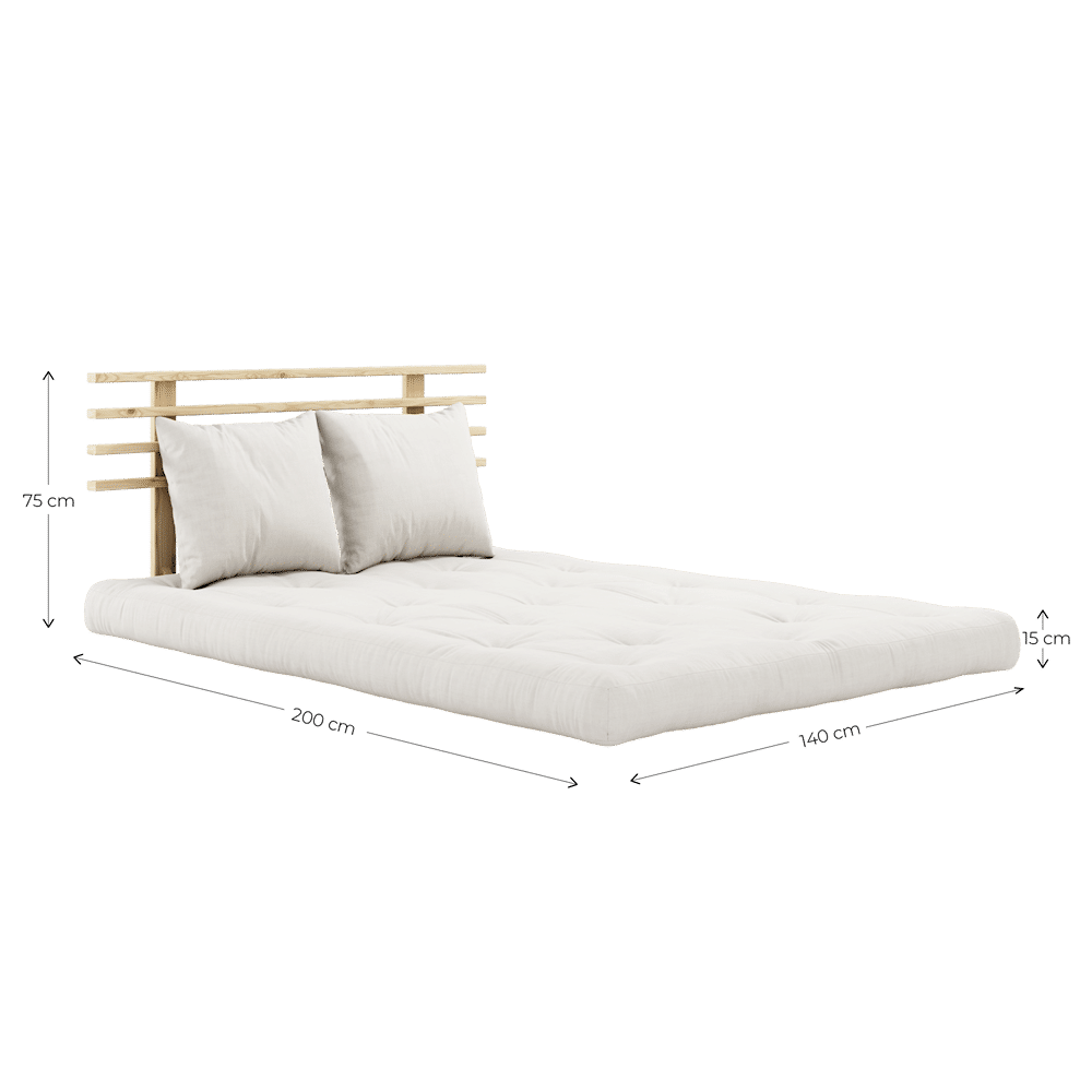 Karup Design SHIN SANO CLAIR LAQUE W. SHIN SANO JEU DE MATELAS BRUN