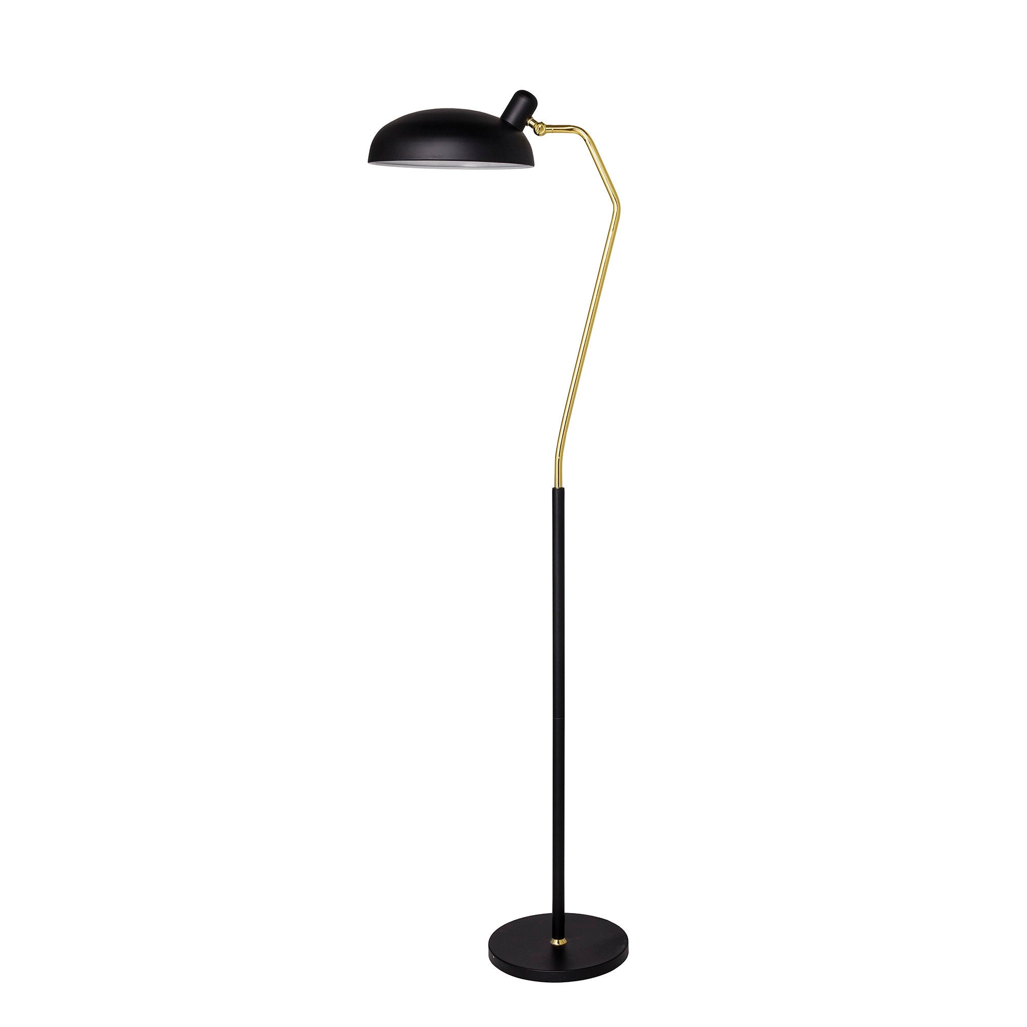 Bloomingville Roseanna Vloerlamp, Zwart, Metaal