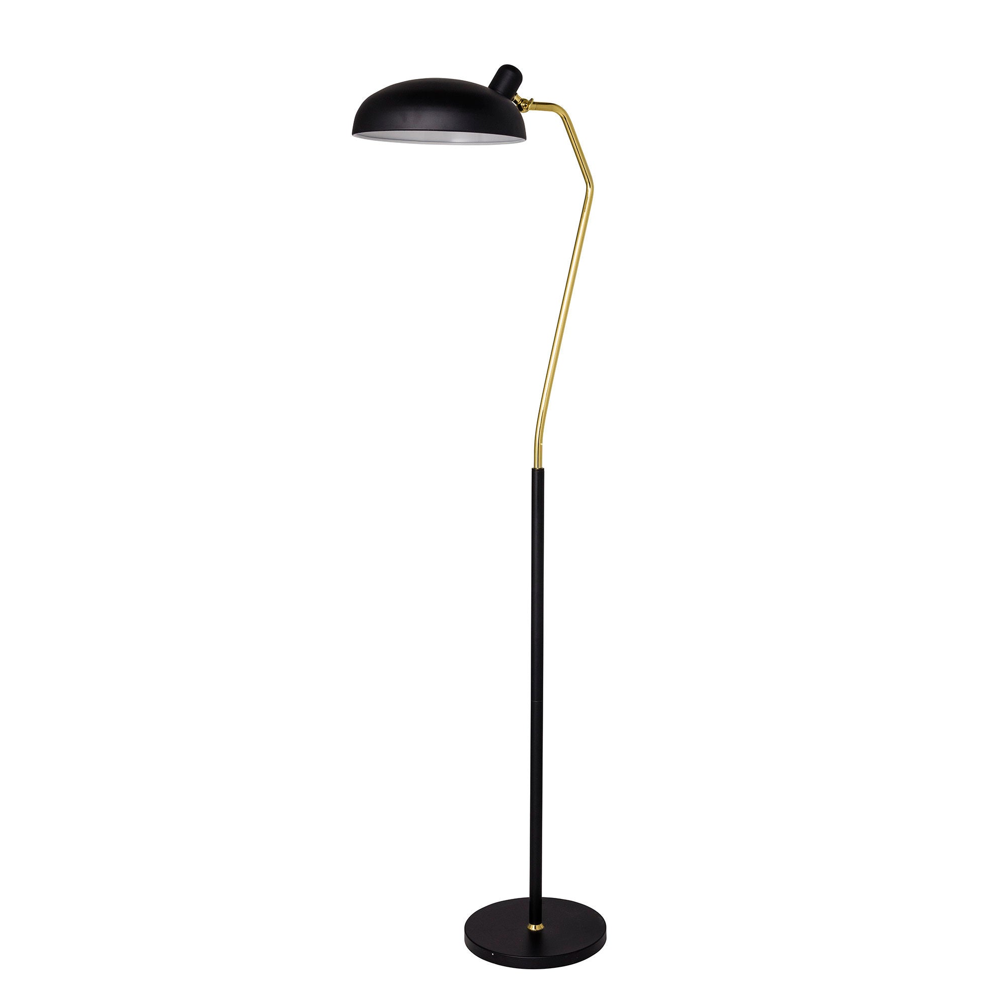 Bloomingville Roseanna Vloerlamp, Zwart, Metaal