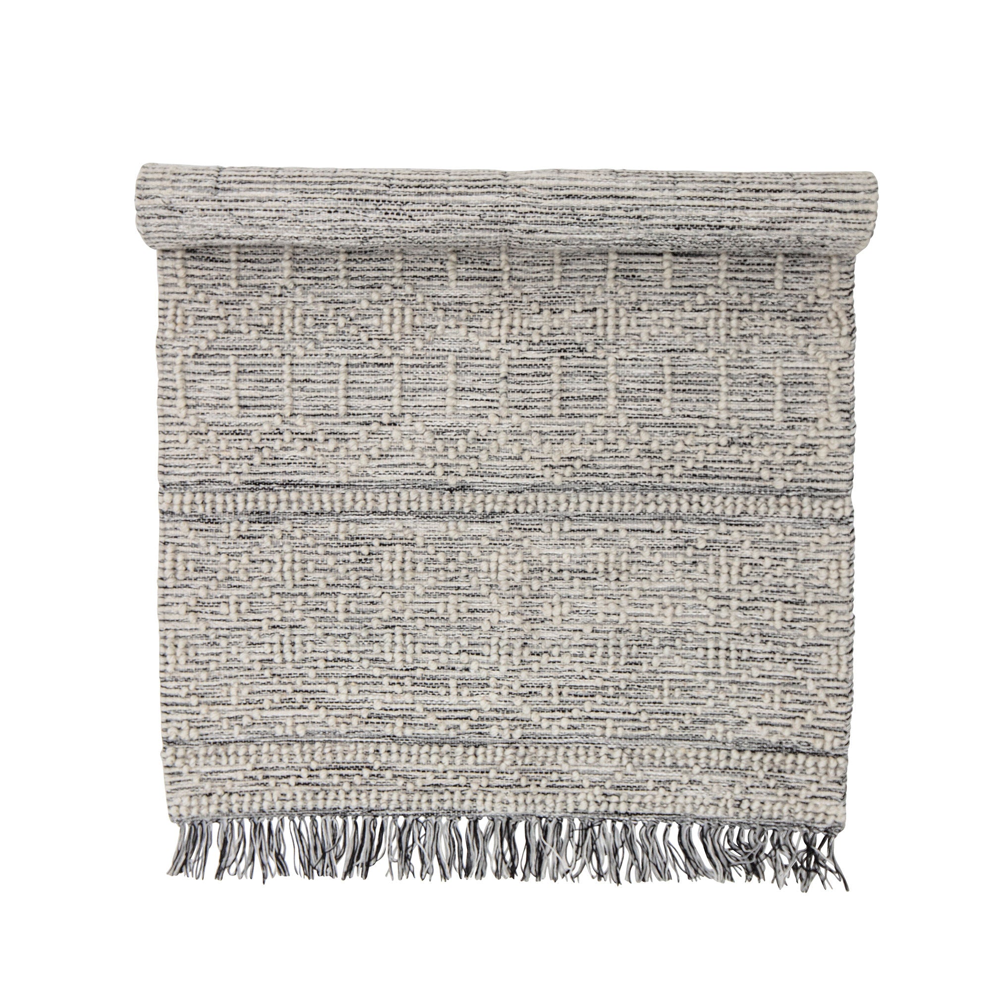 Creative Collection Tapis Maisy, Gris, Polyester